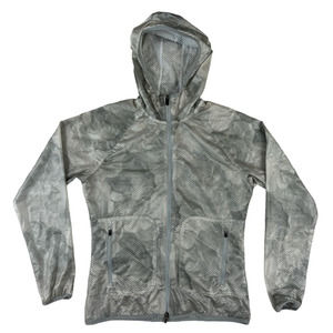 Puma Golf Women Windbreaker Full Zip Jacket With Hood Gray Size Medium‎